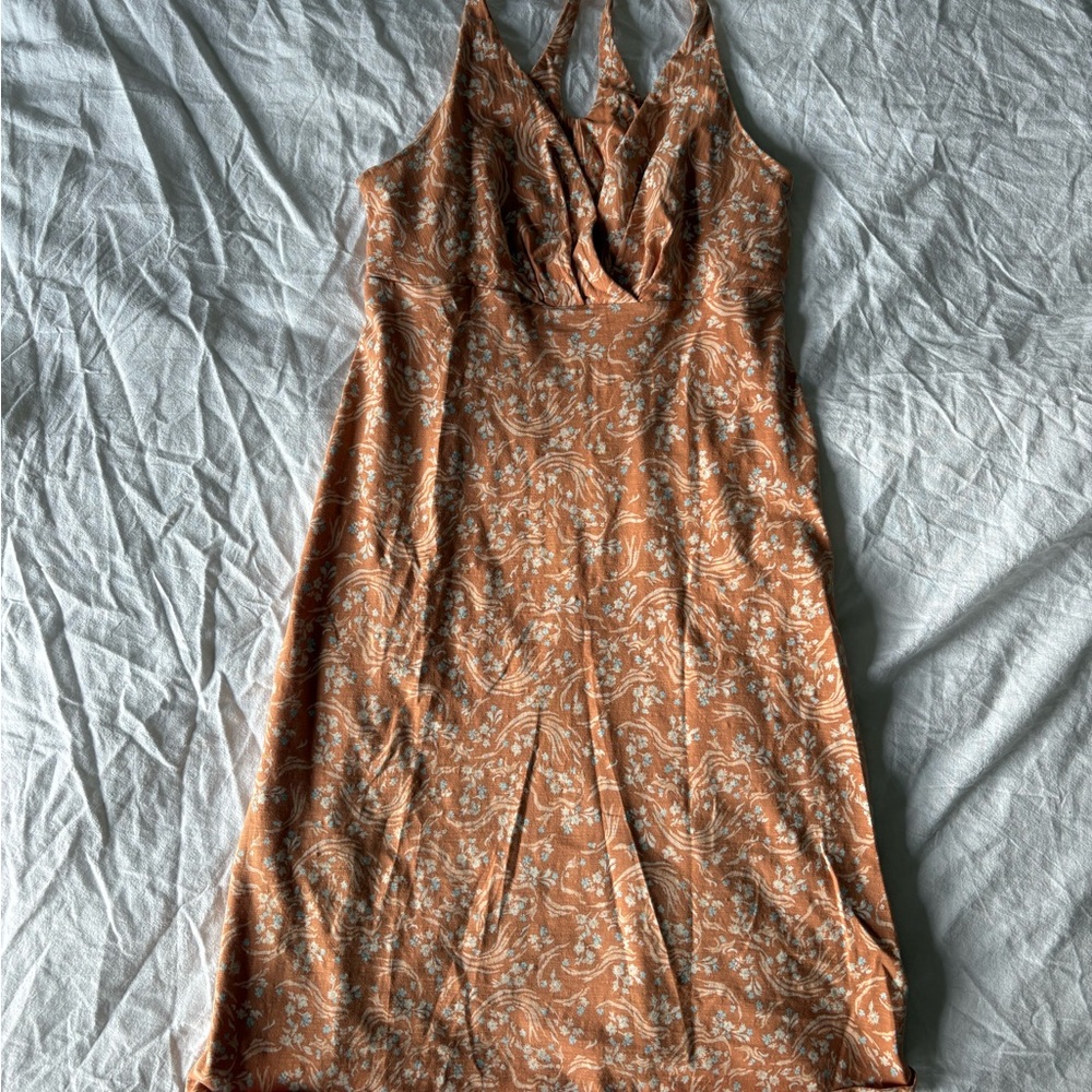 Patagonia Orange Floral Dress